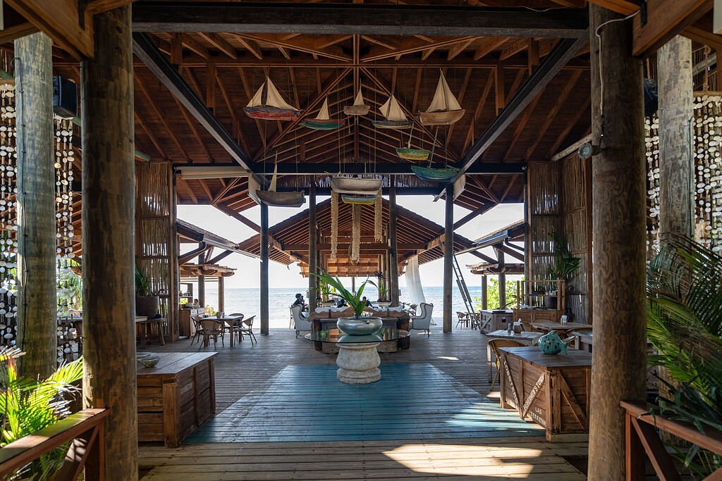Restaurante frente al mar en Las Terrenas
